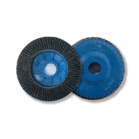 Disques abrasifs de 115mm Disque à lamelles en plastique pour le polissage de l'acier inoxydable