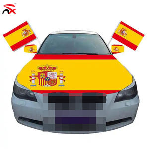 Drapeau d'Espagne, vente chaude, Coupe du monde de football, ensemble de soutien pour les fans de football d'Espagne, mini drapeau d'Espagne, écharpe, chapeau, bracelet pour les fans - Product Image 3