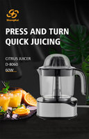 Citrus Zest Pro Max Masticating Juicer met AC-motor & USB-opladen voor optimale verse sapproductie - Buitengebruik