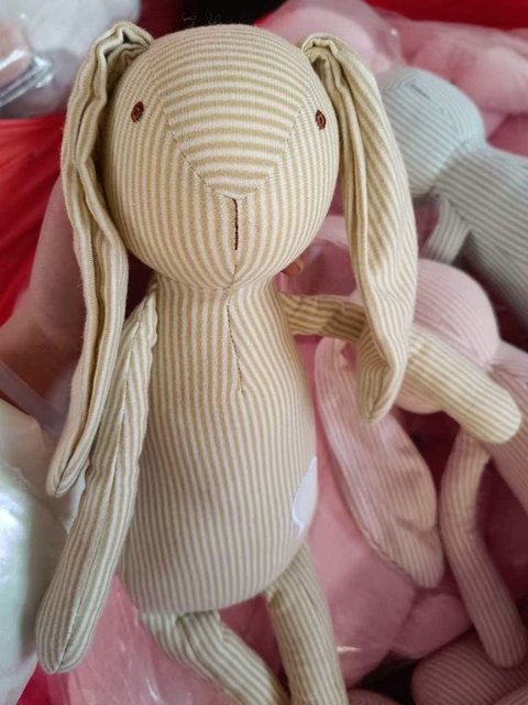 Easter Long-Eared Comfort Bunny Holiday Gift Infant Sleeping Companion Plush Toy Cute Long-Legged Animal Bunny Stuffed Toy
