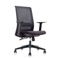 Chaise de bureau en bois Durable avec dossier haut et gros derrière, en Stock