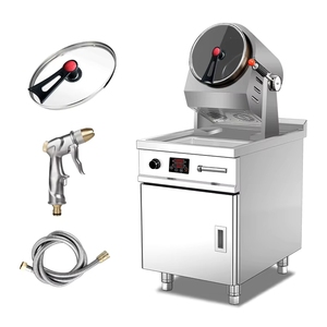 <span class=keywords><strong>Robot</strong></span> de cuisine automatique rotatif pour restaurant, machine à frire le riz, wok, équipement de cuisson rotatif - Product Image 2