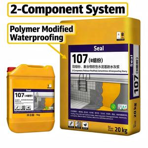 <span class=keywords><strong>Mortier</strong></span> d'étanchéité bicomposant Sikaatop Seal 107 à base de ciment polymère modifié pour piscines, sous-sols et garages souterrains (vente en gros) - Product Image 4