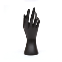 Pas cher Femme Noir En Plastique Mannequin Main Titulaire Gant Anneau Bracelet Bijoux Affichage Mains