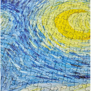 <span class=keywords><strong>Puzzle</strong></span> La Nuit étoilée de <span class=keywords><strong>Van</strong></span> <span class=keywords><strong>Gogh</strong></span> <span class=keywords><strong>1000</strong></span> pièces 380x260mm Planche grise Impression HD Découpe de précision Finition mate En stock OEM - Product Image 3