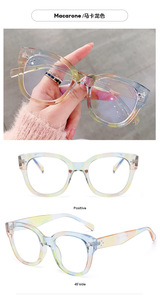 Gafas de Lectura con Marco Cuadrado Retro, Bloqueo de Luz Azul, Unisex, Múltiples Graduaciones, Lentes Ópticas - Product Image 2