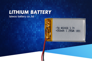 TW 402438 <span class=keywords><strong>3.7v</strong></span> <span class=keywords><strong>350mah</strong></span> נטענת פולימר סוללה kc הסמכת ליתיום סוללה - Product Image 5