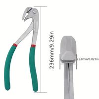 Herramientas de reparación de bordes de guardabarros de coche, accesorios de recuperación de carrocería de aleación para guardabarros, alicates universales para orificios planos