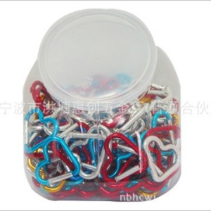 Aluminum Alloy Carabiner Set D Shape C Shape Multi Color Outdoor Camping Hook Universal Use - Product Image 5
