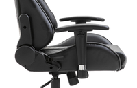 Chaise de jeu réglable au design traditionnel avec fonction de levage pour chaise de bureau en cuir synthétique durable en métal et fer Proplayer