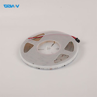 Bande de Lumières Intelligentes RGBW RGBIC COB 720LEDs/m Adressables Programmables Pleine Couleur DC 24V/12V avec Effet de Défilement