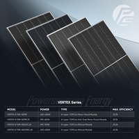Module solaire bifacial Trina Solar Vertex N 670W, efficacité 24,8 %, type N I-TOPCon, double vitrage monocristallin pour centrale photovoltaïque