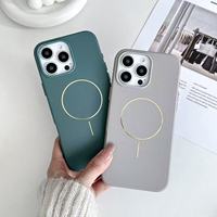 Vente en gros d'étuis de téléphone portable magnétiques en PU lisse de luxe de qualité supérieure pour iPhone 16 15 14 13 12, personnalisation en usine