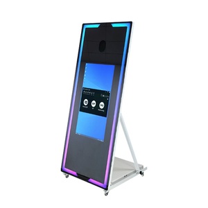 Nouvelle cabine photo <span class=keywords><strong>360</strong></span>° avec miroir, écran tactile 65/43 pouces, compatible iPad et appareil photo reflex, avec imprimante - Product Image 5