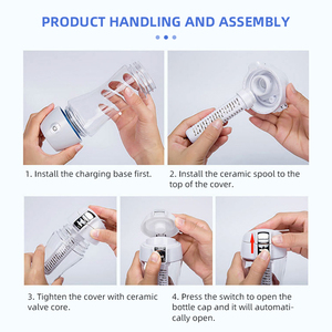 Générateur de tasse d'ionisation d'eau alimenté par batterie USB portable SPE/PEM pour les maisons automobiles - Product Image 6