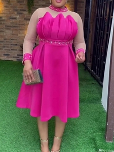 Elegantes Vestidos Africanos de Otoño Ropa Africana Tallas Grandes para Fiesta de Boda Vestido Largo Dashiki Atuendos de Ankara Túnica para Mujer Novedad 2023 - Product Image 2