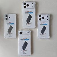 Casing HP TPU untuk TCL 305/306/30SE/30E, Casing HP TPU Transparan Anti Benturan untuk TCL 403 4G/Ion X