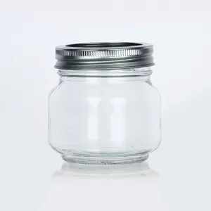 Nhỏ 4oz rõ ràng Glass Mason Jar xi lanh thẳng 100ml 4oz kẹo lọ thủy tinh