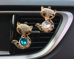 Clip de parfum de renard, sortie d'air de climatiseur de voiture, désodorisant, filtre à Air automobile, diffuseur de parfum, accessoires de voiture - Product Image 4