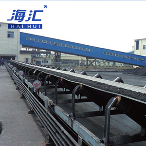 New haihui 100m Điện vành đai băng tải công nghiệp dài khoảng cách điều chỉnh tốc độ chịu nhiệt 2 lớp khai thác mỏ sản xuất - Product Image 5