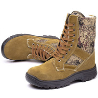 Zennison chaussures ignifuges Anti-smash Anti-crevaison bottes de protection entraînement physique feu de forêt bottes de sauvetage d'urgence
