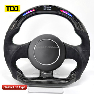 Volant en carbone TDD LED pour Lamborghini Gallardo, échappement en fibre de carbone véritable - Product Image 3
