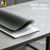Feuille adhésive extensible en silicone et cuir métallisé Jemery pour la décoration automobile – Approvisionnement direct usine, développement personnalisé