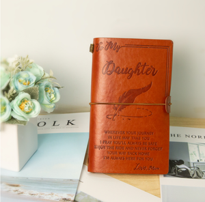 Hot-sale Factory Soft <strong>Cover</strong> Leather Traveler <strong>Notebook</strong> with Assorted Inner <strong>Page</strong> PU Notepad Journal with Horizontal Band - Product Image 2