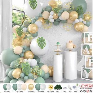 Kit de Guirnalda de Globos de Mariposa de 142 Piezas, Set de Decoración para Fiestas con Puntos de Pegamento para Cumpleaños, Bodas, Baby Shower, OEM - Product Image 3