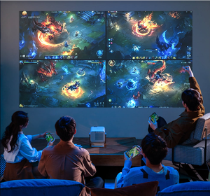 Projecteur M2 Pro 4K Ultra HD - Laser tricolore, zoom optique sans perte, 3D, <span class=keywords><strong>cinéma</strong></span> maison portable pour jeux - Product Image 5
