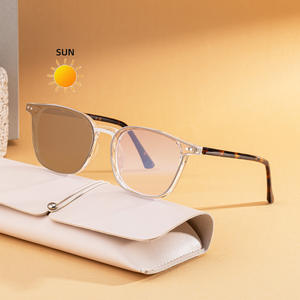 Lunettes de soleil pour hommes ZT-2893, monture carrée en TR, verres en PC, protection UV400, classe 2, pare-soleil, couleur noire, design à manchon magnétique - Product Image 4