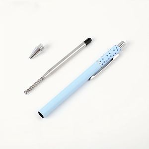 New Design Colorful Lovely UV Printing Custom Pattern Luxury Metal Logo <b>Pen</b> 1.0mm Writing Width Blue/Black Ink Christmas - Product Image 4