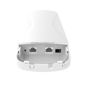 Двухдиапазонный беспроводной мост 12 км 2,4 г/5,8 Г наружный точечный/многоточечный мост с 2 портами для видеонаблюдения - Product Image 1