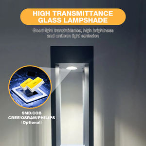 Nouveautés Lampes de <span class=keywords><strong>jardin</strong></span> étanches IP65 Décoratives Parc Villa Cour Aluminium Haute luminosité Extérieur Moderne Lampes LED pour pelouse - Product Image 3