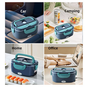 1.5L12V/24V/110V Elektrische Voedselverwarmer, Draagbare Elektrische Lunchbox, Lekvrije Lunchbox voor Auto, Vrachtwagen en Huishouden met Isolatiezak - Product Image 6
