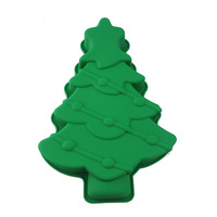 Lot de Moules de Cuisson de Noël en Silicone pour Sapin, Flocons de Neige, Bonhomme de Neige, Gâteaux, Bombes de Bain, Savons – Moules de Noël