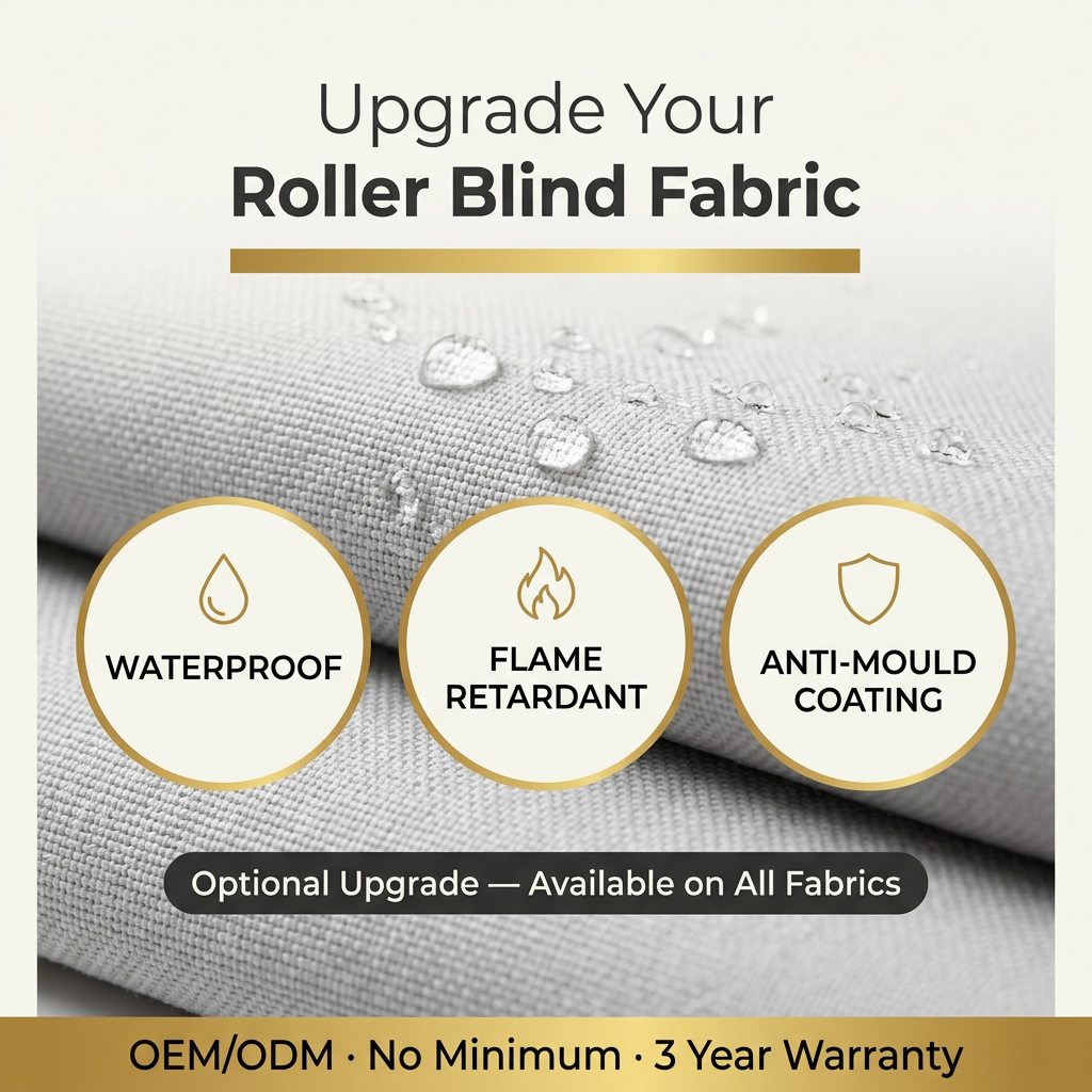 Factory Direct Custom Roller Blinds Motorized Smart Home Office Hotel Window Shades OEM ODM Blackout Waterproof Wholesale · image 10