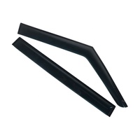 Déflecteurs de pluie noirs pour vitres de portières Jetour T1 2025 – Accessoires 4x4 pour Chevrolet Jetour T1 2026