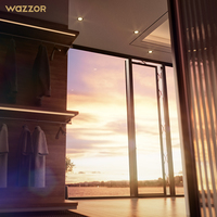 Ventana WAZZOR de Alta Gama para Casa, Certificada con Valor U 0.75, Rotura de Puente Térmico, para Clima Nórdico, Ideal para Casas Cero Emisiones