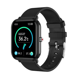 Q9 PRO高性价比智能手表全触摸表盘壁纸HR血氧温度计手电筒Q9T音乐腕表