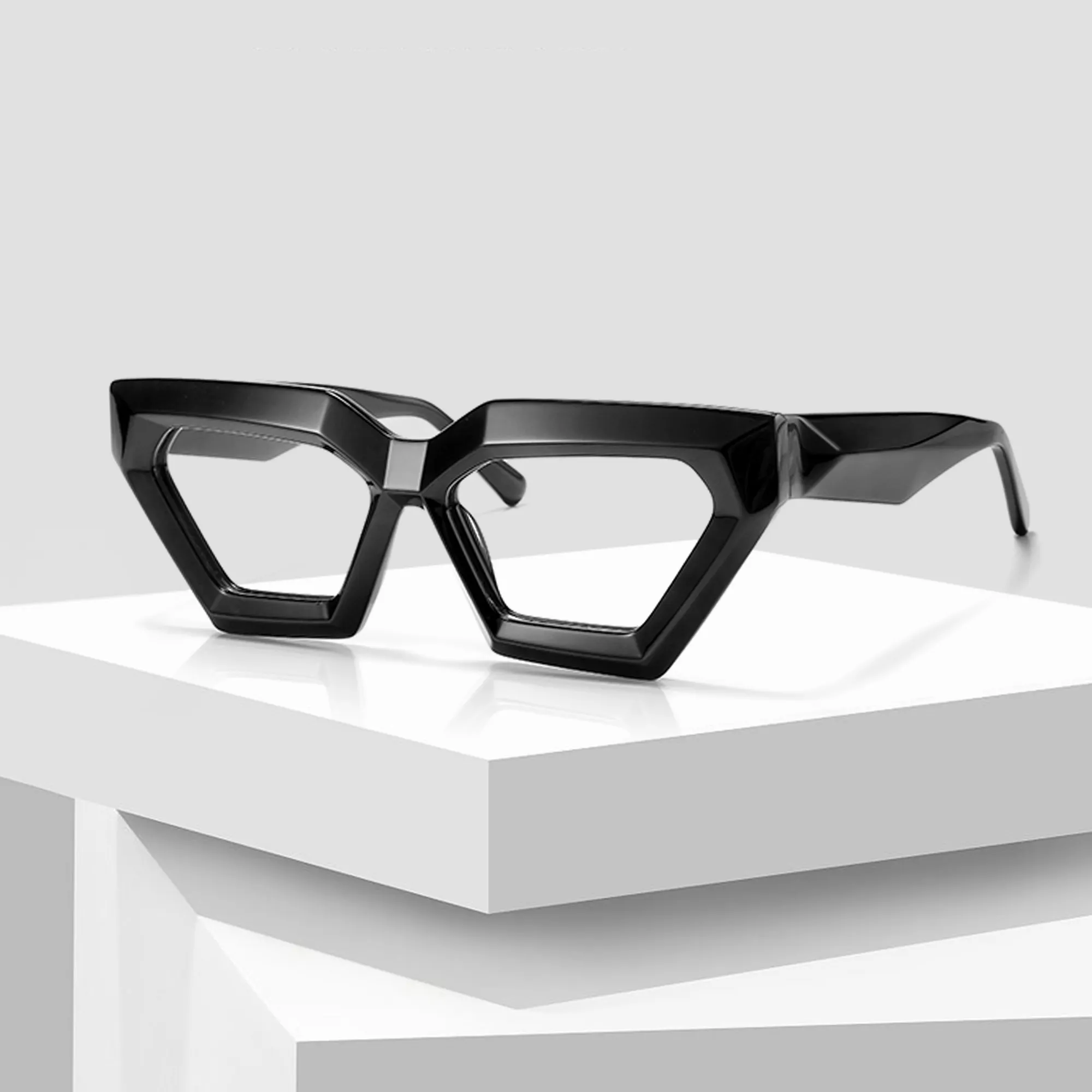 نظارة شمسية للرجال بتصميم كلاسيكي إيطالي عصري مربعة الشكل بجودة عالية مستقطبة من مادة الأسيتات نظارة شمسية مصممة للجنسين