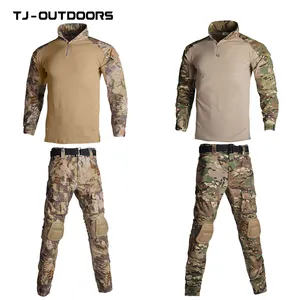 TJ fabrika Frontline Battlefield G4 yükseltilmiş üniforma taktik savaş gömlek pantolon toptan