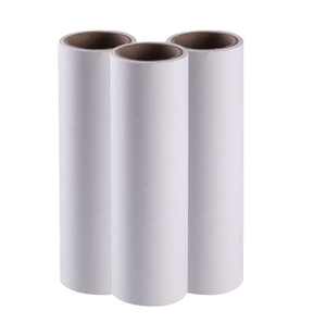 <span class=keywords><strong>Taille</strong></span> personnalisée et couches collantes super adhérence pour brosse pour animaux de compagnie/recharge de rouleau de charpie en papier spirale/épilateur pour le nettoyage - Product Image 1