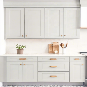 Vietnam Made USA <b>Kitchen</b> Modern Shaker MDF White <b>Kitchen</b> <b>Cabinets</b> - Product Image 1