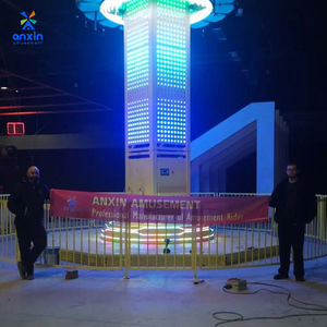 Torre <span class=keywords><strong>de</strong></span> Caída Libre Comercial <span class=keywords><strong>de</strong></span> 10m y 16 Asientos para Interiores, Atracción Profesional para Parques <span class=keywords><strong>de</strong></span> Diversiones, <span class=keywords><strong>Centros</strong></span> <span class=keywords><strong>de</strong></span> Entretenimiento Familiar - Product Image 2