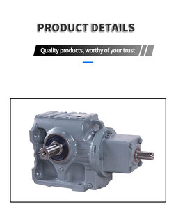 High Quality OEM Custom s Series SA47 Helical <b>Worm</b> High Speed Gearbox <b>Gear</b> Motor Reducer for Winch - Product Image 5