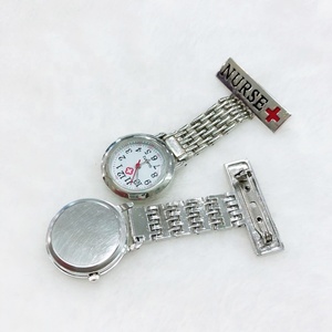 Good Selling Hospital Fashionable Metal Nurse Pocket Watch Pin <b>Clip</b> Hanging Design - Product Image 2
