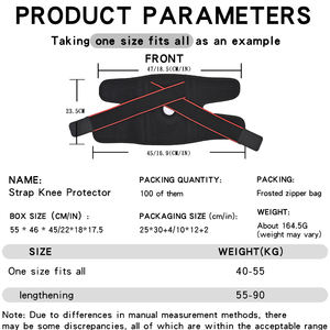 Yeni Kırmızı Çizgili Askılı Silikon Dizlik, Kayak ve Diğer Durumlarda Kullanıma Uygun, Rahat ve Kaymaz Bir Dizliktir. - Product Image 5