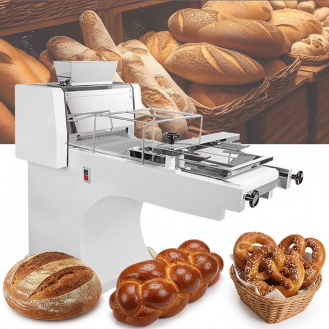 Commercial Bread Dough Shaping Machine Loaf Toast Maker Toast Bread Making Machine for Bakery
