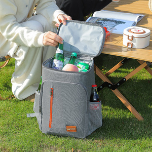 Mochila Aislante TOKOSHI Gris, 3.0mm EVA, Impermeable, para Camping, Viajes, Montañismo, Bolsa Refrigerante - Product Image 2
